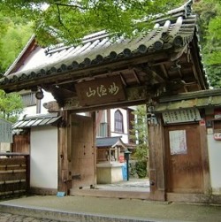 鈴虫寺の画像
